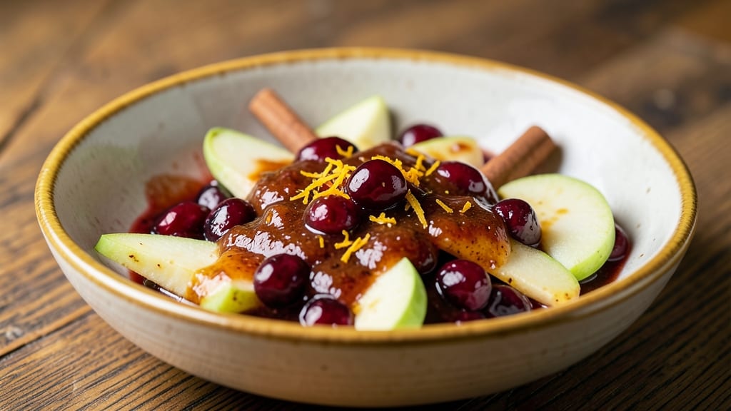 Apple Cinnamon Cranberry Sauce Recipe: Steel-Cut Crunch With Warm Spice Infusion