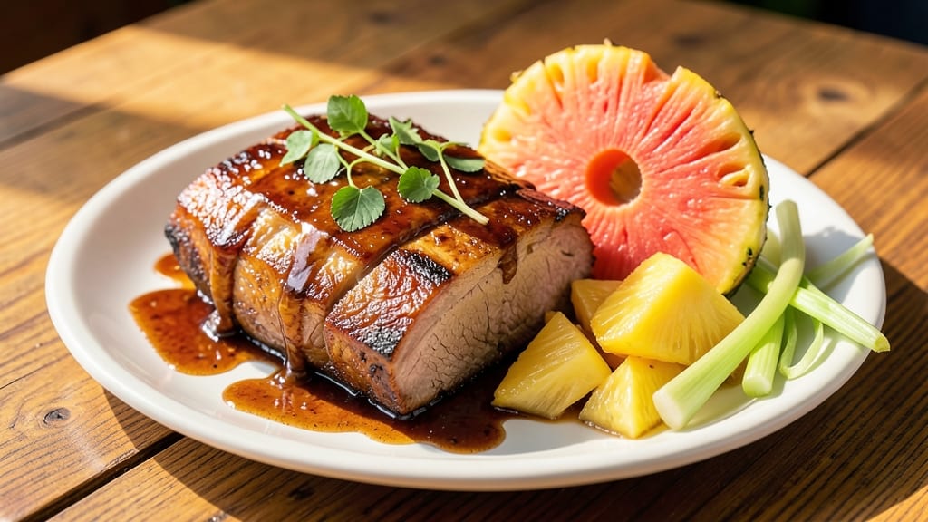 Pork Hamonado With Pineapple Recipe Panlasang Pinoy: One-Pan Caramelized Sweetness and Celery Crunch Fusion