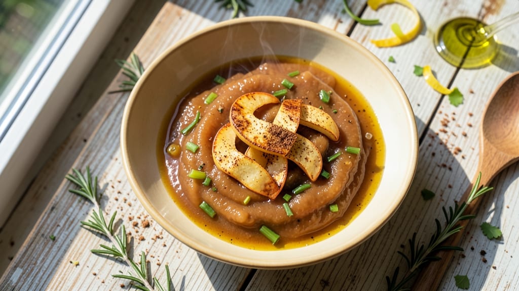 Sweet Apple Sauce Recipe: Spiced Celery-Infused Harmony in 15 Minutes