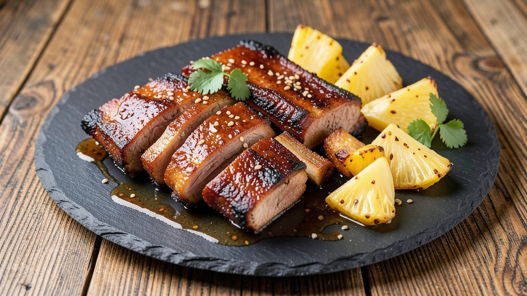 Pork Spareribs With Pineapple Recipe: Caramelized Glaze Meets Tropical Crunch in One Pan
