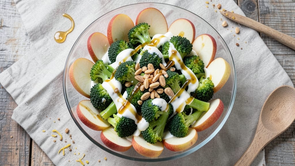 Honey Crisp Apples and Broccoli Salad Recipe: Sweet-Tart Crunch With Creamy Honey Dressing