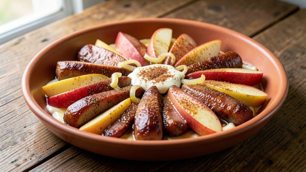 Apple Cinnamon Sausage Recipe: One-Pan Breakfast With Crispy Edges