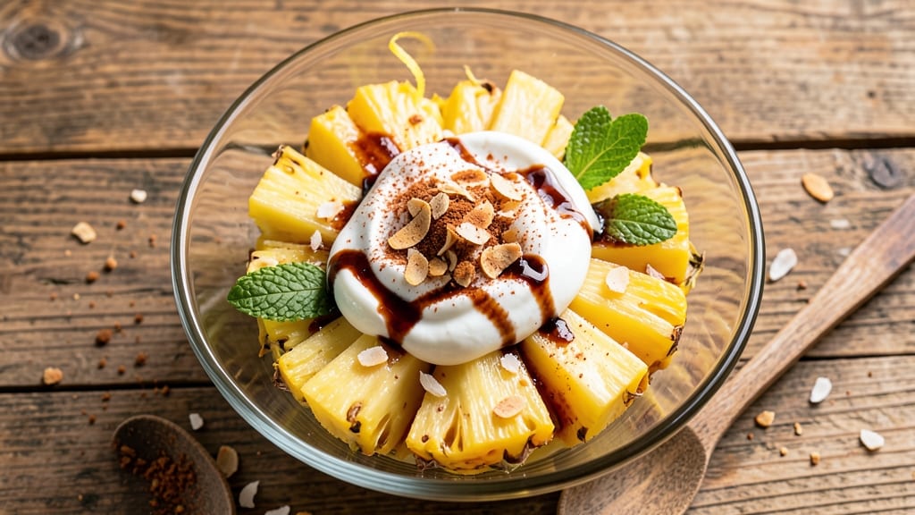 Jamaican Pineapple Bowl Recipe: Tropical Layers With Creamy Coconut Base