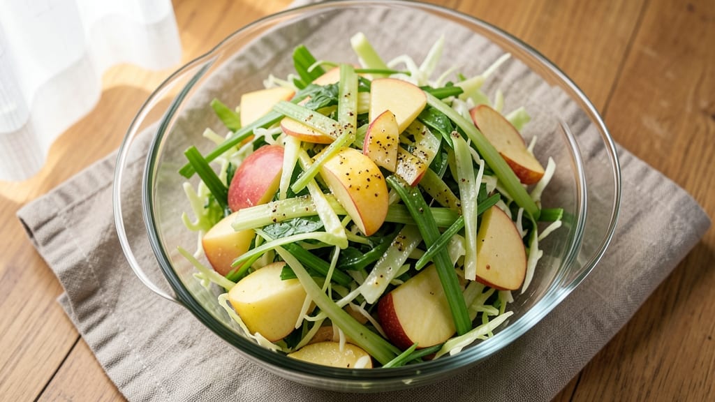 Apple Celery Slaw Recipe: Refreshing Crunch With Apple Cider Vinaigrette
