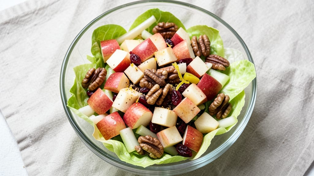 Chopped Apple Salad Recipe: Crisp Celery and Warm Spice Balance