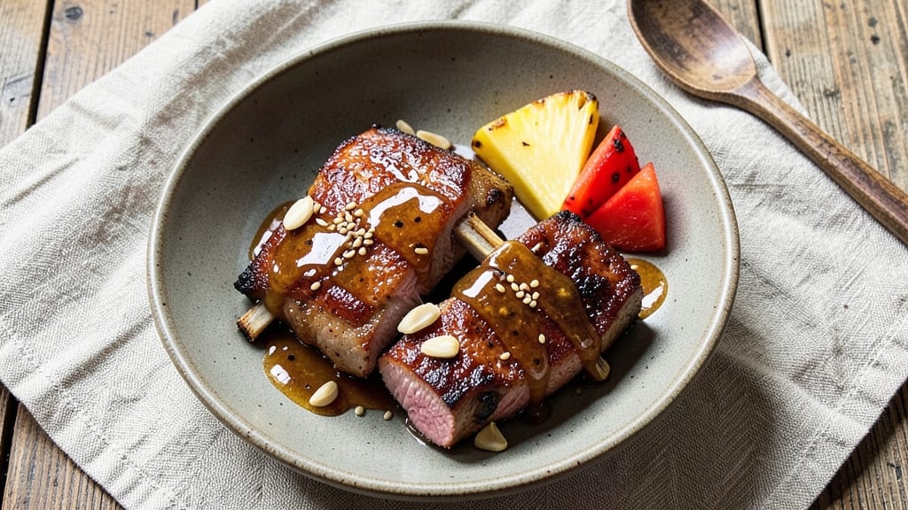 Pork Loin Chops and Pineapple Recipe: Sweet-Tangy Grill Glaze That Caramelizes in Minutes