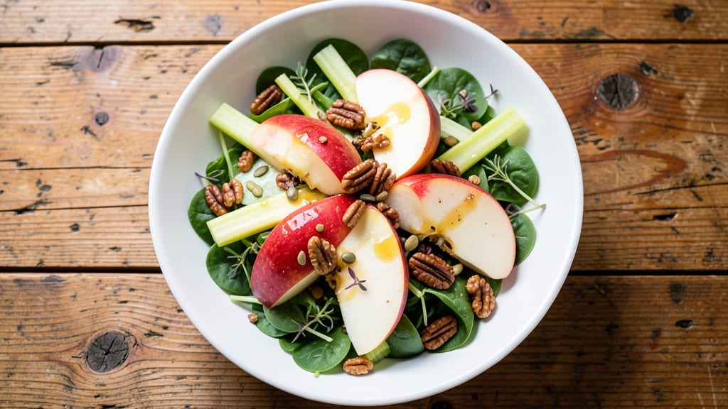 Apple Harvest Salad Fresh Market Recipe: Crisp Celery, Tart Apples, and Nutty Seeds in One Bowl