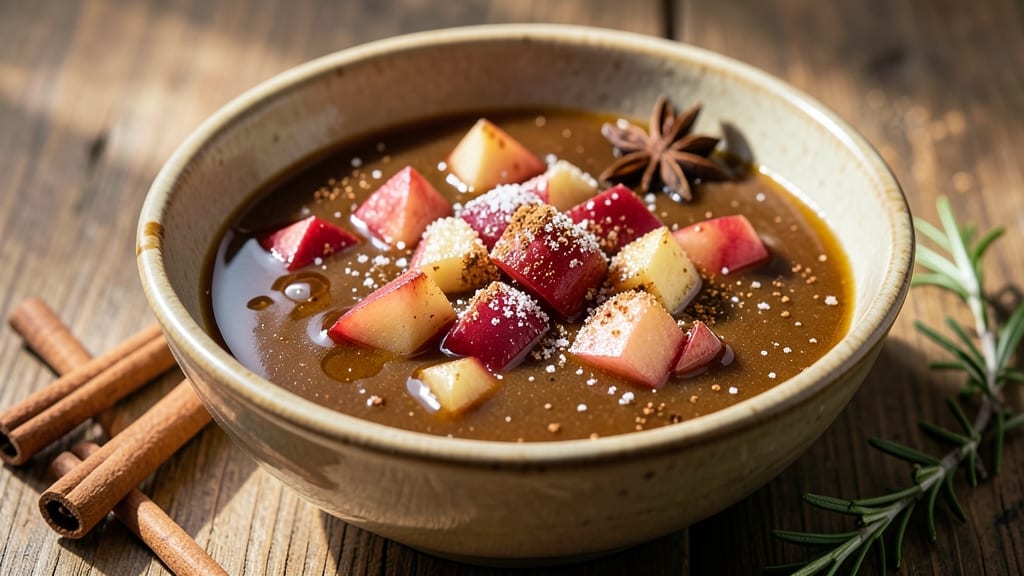 Apple Bourbon Sauce Recipe: Slow-Simmered Spice and Apple Depth for Drizzling