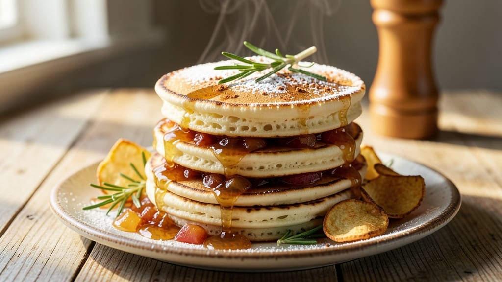 Baby Apple Pancakes Recipe: Mini Stacks With Caramelized Apple Bites