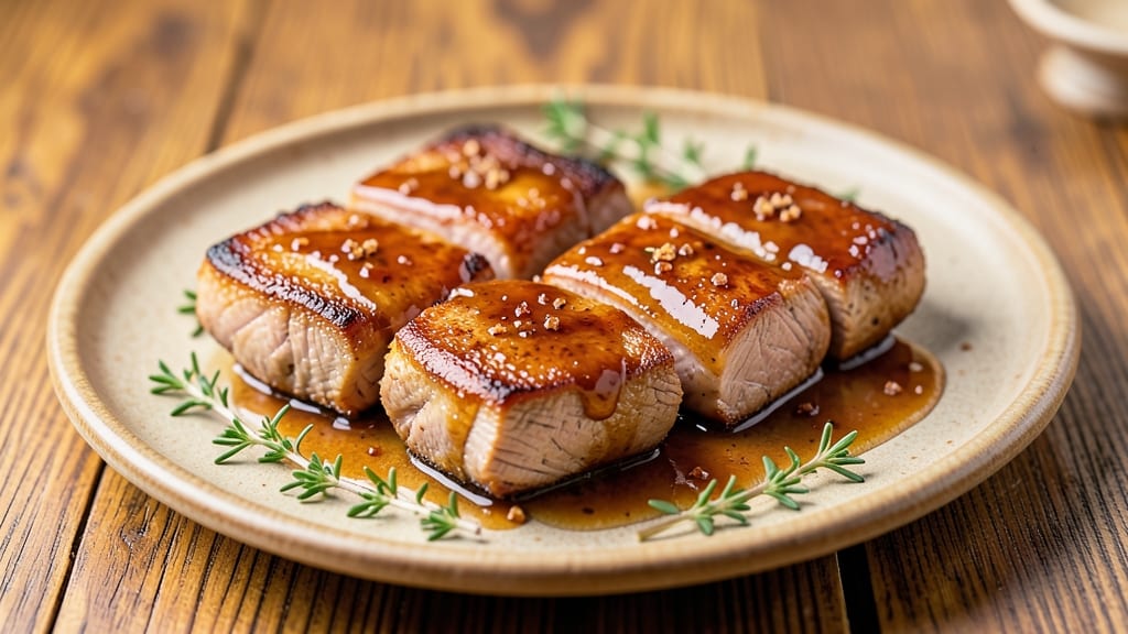 Apple Cider Glazed Pork Chops Recipe: Crispy Edges and Sticky Caramelized Drizzle