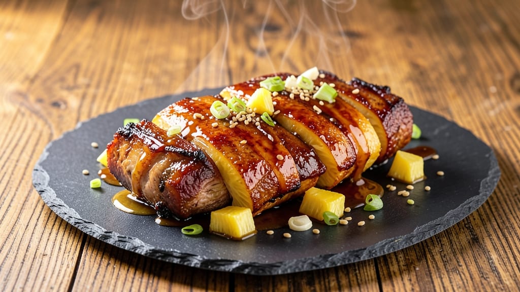 Pork Ribs Wrapped Around Pineapple Recipe: Oven-Baked Sweet-Savory Fusion