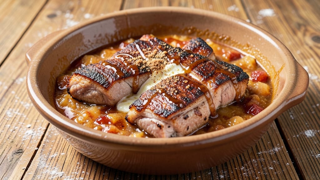 Pork Chops in Crock Pot With Apple Pie Filling Recipe: Slow-Cooked Tenderness with Spiced Apple Crunch