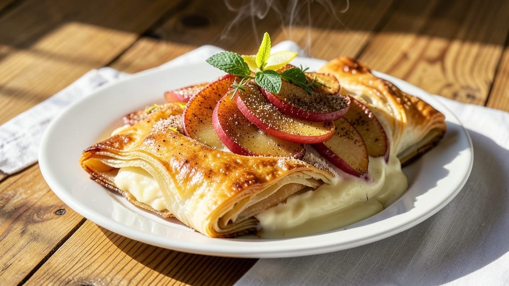 French Apple Strudel Recipe: Flaky Layers and Cinnamon-Spiced Filling
