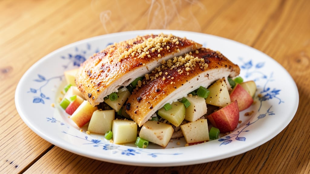 Apple Stuffed Chicken Recipe: Juicy Meat Cradled in Spiced Apple-Celery Filling