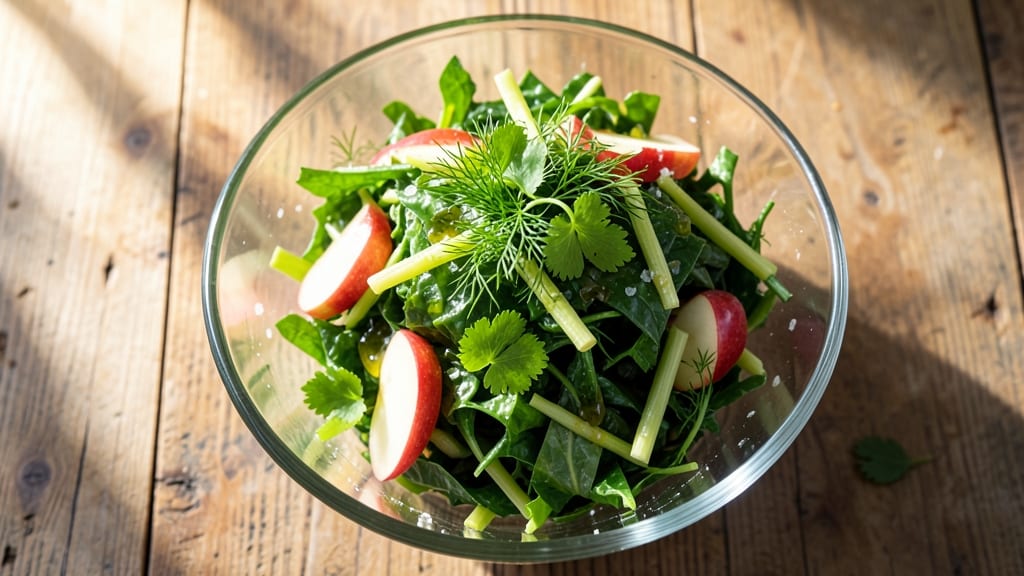 Cabbage Apple Slaw Salad Recipe: Crunchy Celery and Zesty Lime Twist