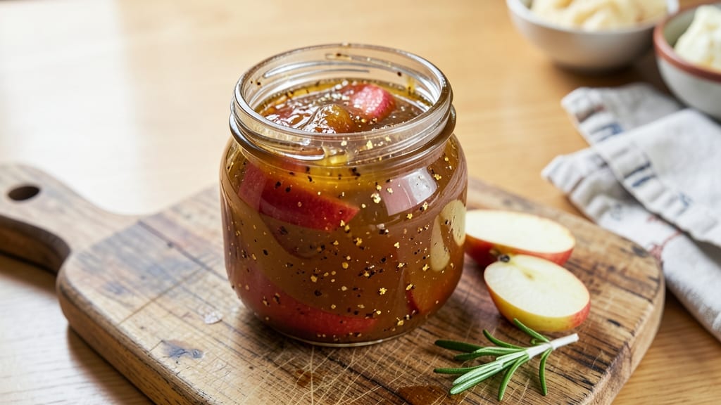 Apple Garlic Jam Recipe: Slow-Simmered Sweetness for Drizzling and Pairing