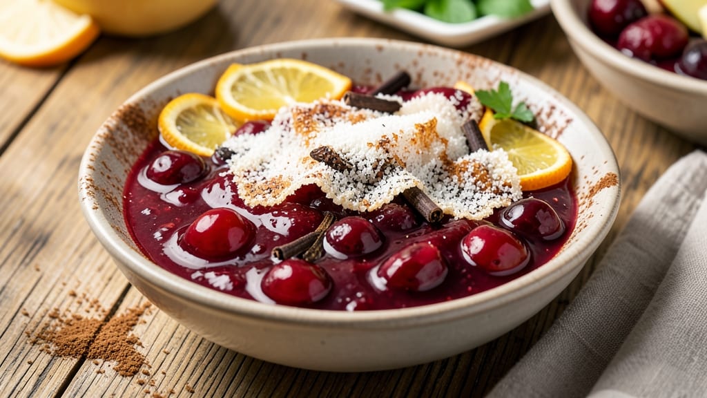 Old Fashioned Cranberry Sauce Recipe With Apple Juice: Celery Crunch and Spiced Sweetness Fusion