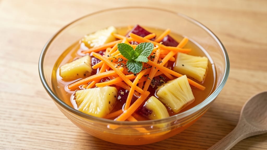 Carrot Pineapple Jello Salad Recipe: Vintage Party Magic in 10 Minutes