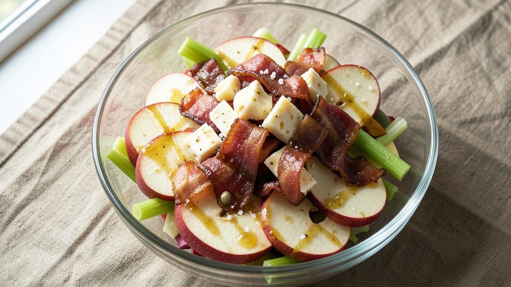 Bobby Flay's Apple Salad Recipe: Crunchy Celery and Warm Spice Twist