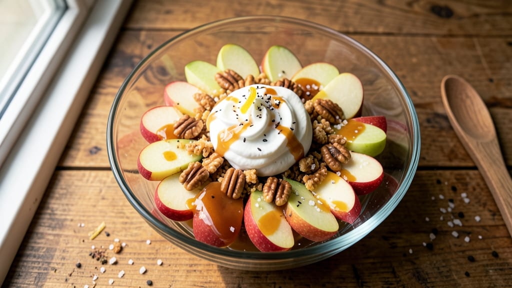 Caramel Apple Crunch Salad Recipe: Celery-Pepper Crunch Meets Sweet-Tart Apple