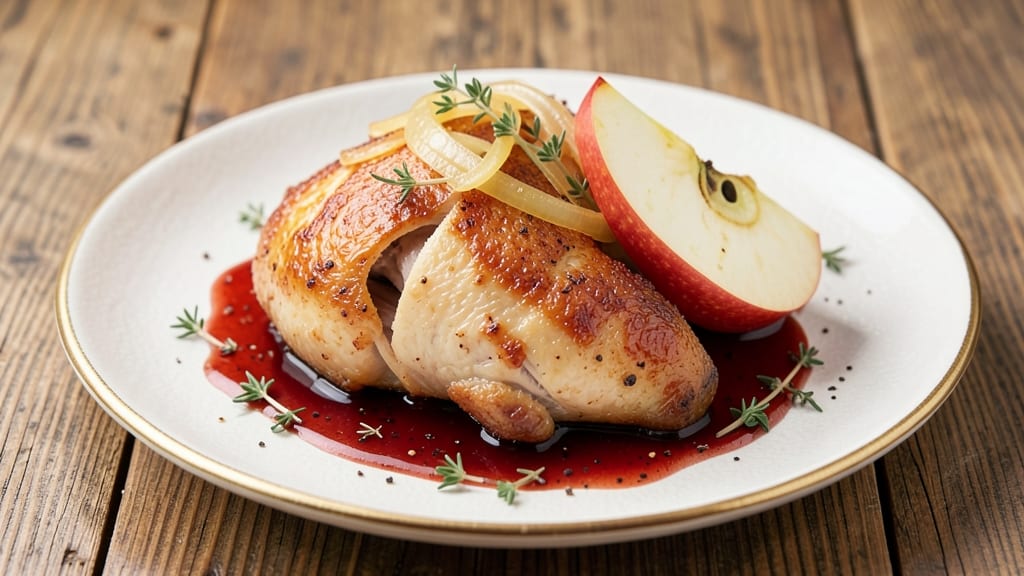 Chicken Apple Dinner Recipe: Savory-Sweet Pan Sauce in One Pot