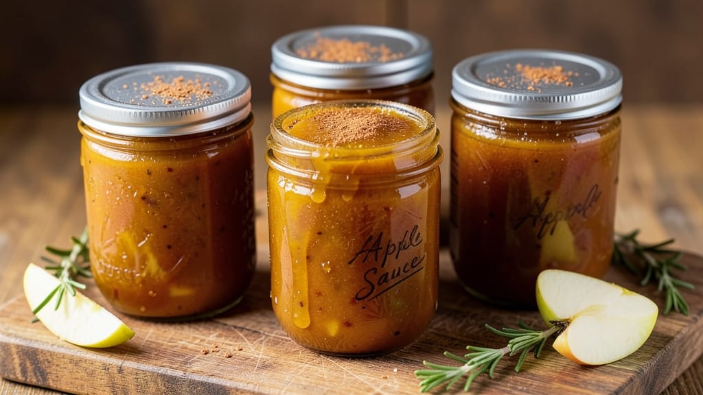 Apple Sauce Recipe to Store in Jars: Pantry-Friendly Spice and Sweetness in Minutes
