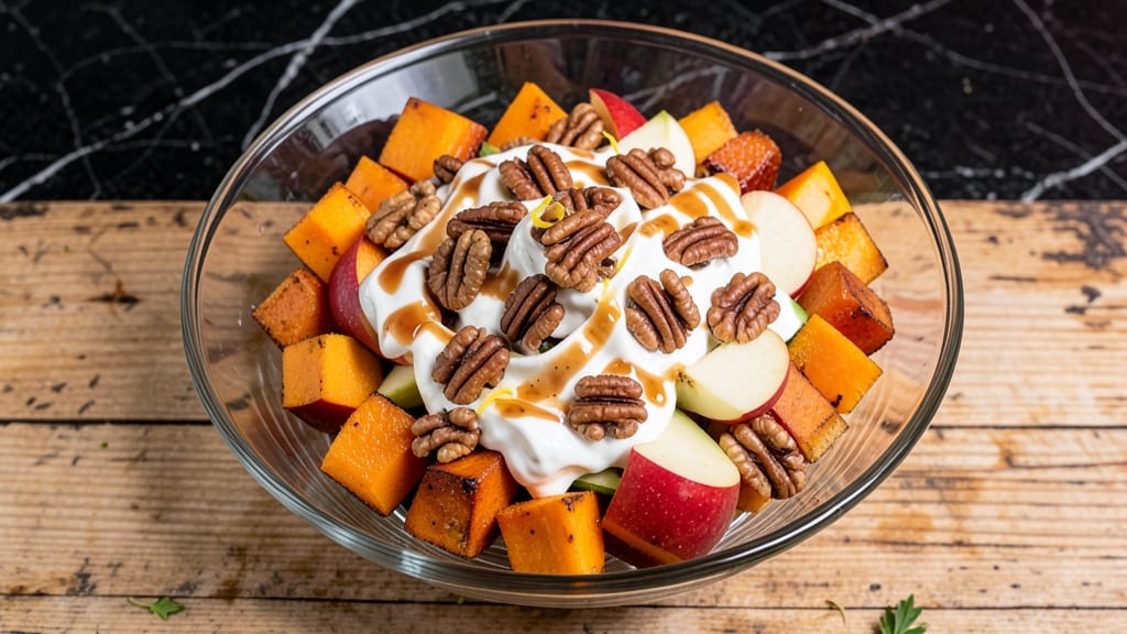Pumpkin Pecan Pie Apple Salad Recipe: Warm Spiced Crunch with No-Bake Ease