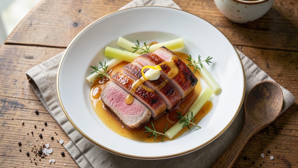 Pork Tenderloin With Apple Juice Recipe: One-Pan Caramelized Sweetness and Crisp Celery Bites