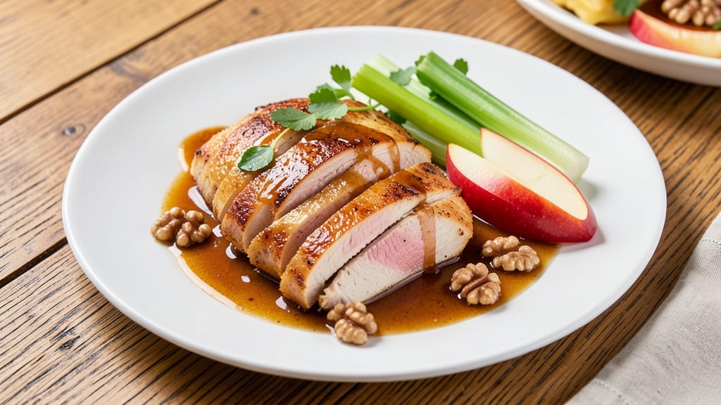 Apple Chicken Recipe Healthy: Crisp Celery and Apple Cider Glaze Magic