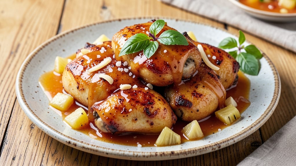 Cooking Chicken in Pineapple Juice Recipe: Tropical Juiciness That Sticks to Every Bite