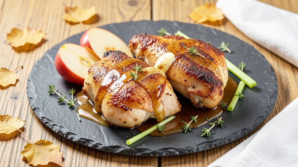 Autumn Apple Chicken Recipe: Crisp Celery and Spiced Apple Pan Harmony