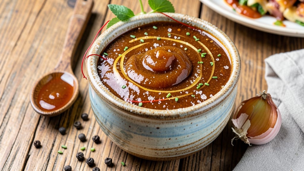 North Carolina Apple Cider Vinegar BBQ Sauce Recipe: Smoky-Tangy Glaze with Celery Crunch