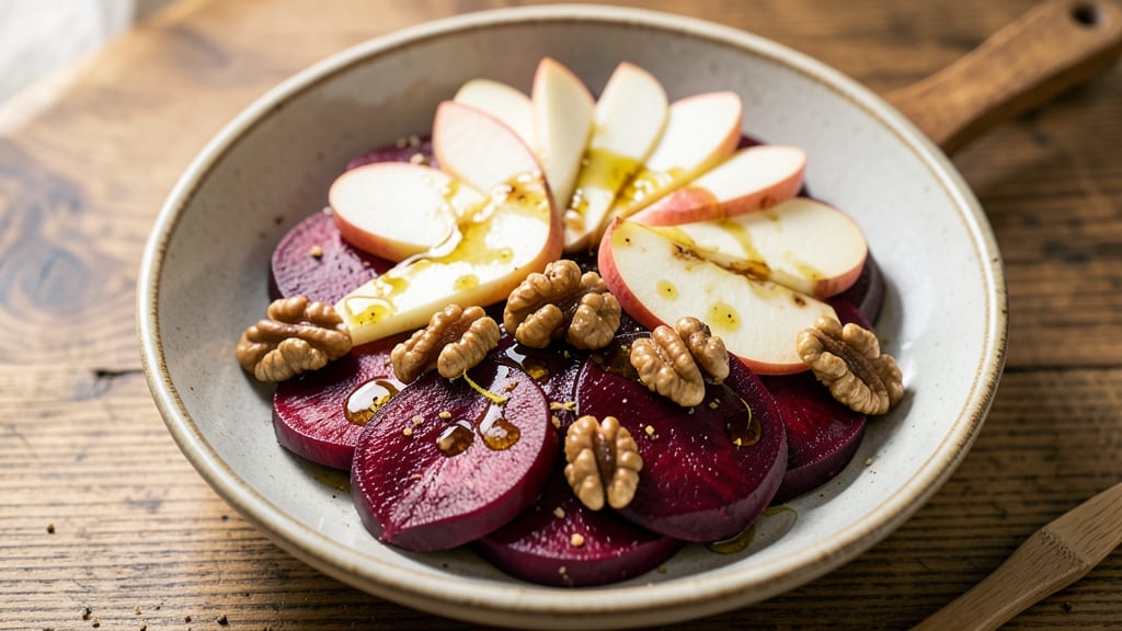 Beet Apple Walnut Salad Recipe: Earthy Sweetness With Crunchy Nutty Bites