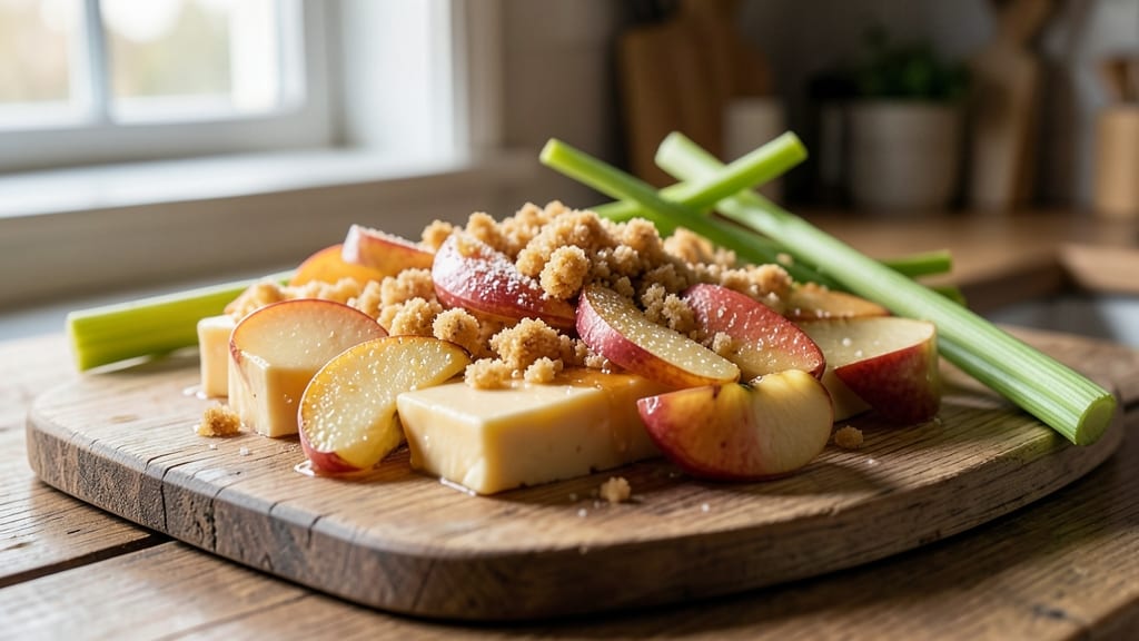 Apple Cheese Recipe Uk: Crispy Celery and Melty Cheese One-Pan Masterpiece