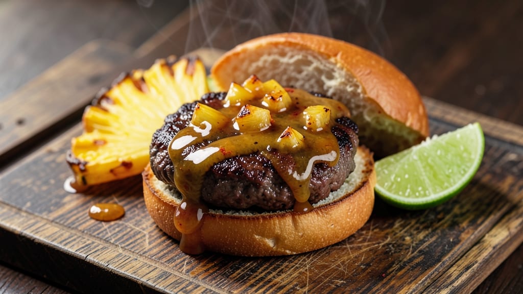 Colombian Burger Pineapple Sauce Recipe: Tropical Sweetness That Elevates Every Bite