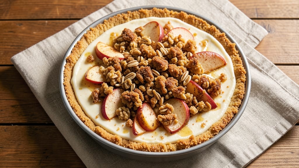 Cheesecake Factory Apple Streusel Cheesecake Recipe: Crunchy Top, Tart Apple Swirls, Rich Cream Center