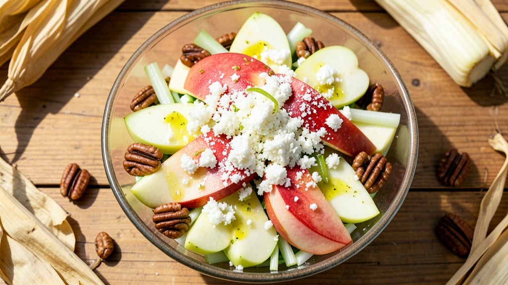 Mexican Christmas Apple Salad Recipe: Festive Spice and Celery Crunch Fusion