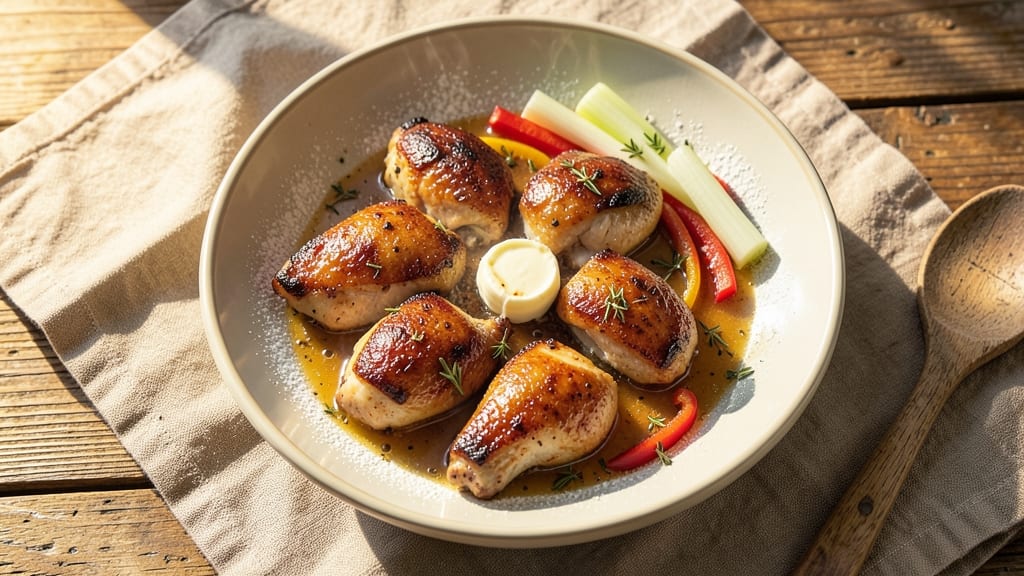 Apple Juice Chicken Recipe: Crispy Celery-Pepper Crust With Apple Cider Glaze